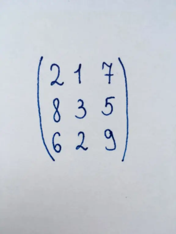 Matrixdeterminant: taak 1