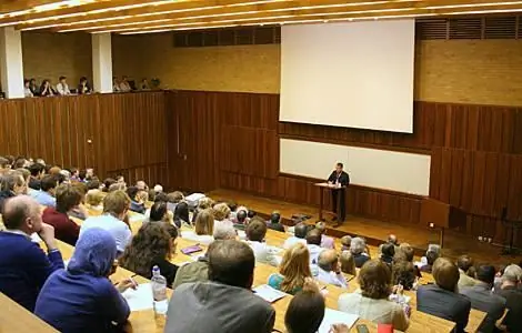 presentación del informe