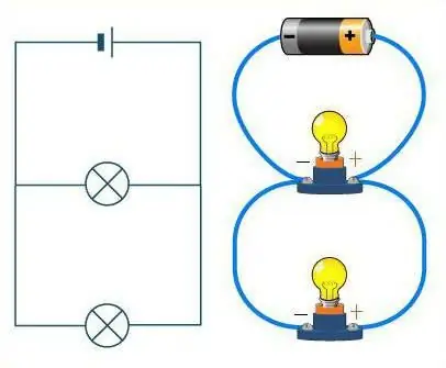 parallelle en seriële verbinding