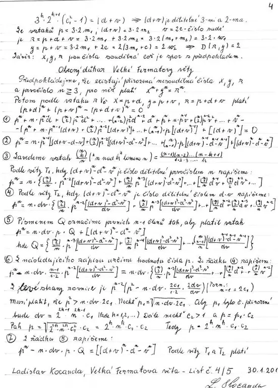 Fermat's Last Theorem