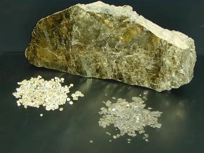 rock-forming minerals of rocks