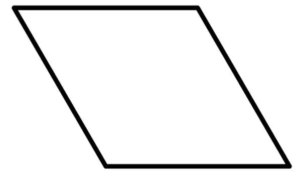 geometric figure rhombus