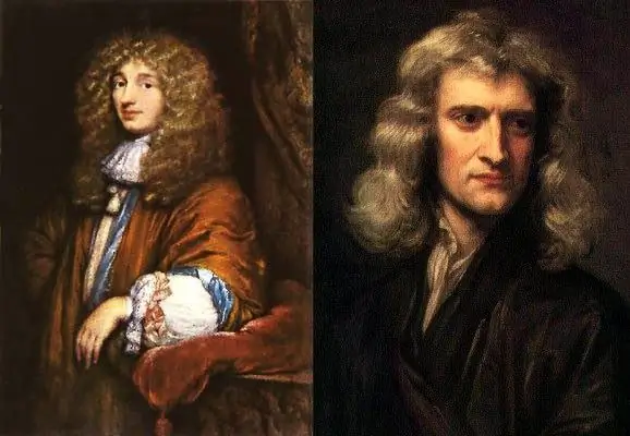 Huygens e Newton