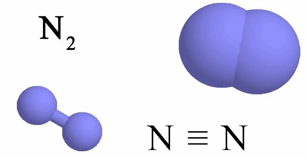 molekul nitrogen