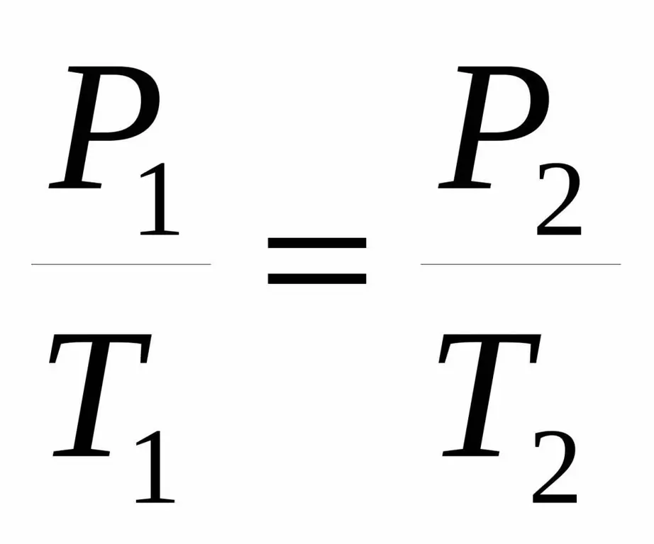 Matematický popis izochorického děje