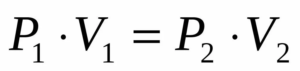 Boyle-Mariotte equation