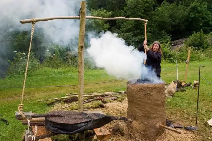 prangende jern hva er navnet på dette materialet i dag