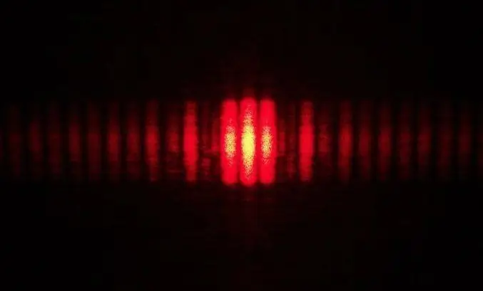 Interference in a double-slit experiment