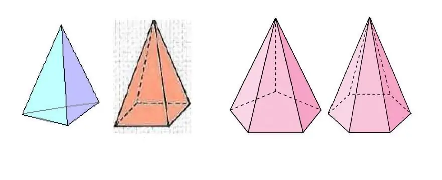 Ntau hom pyramids