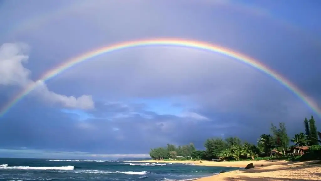 Regenbogen am Himmel