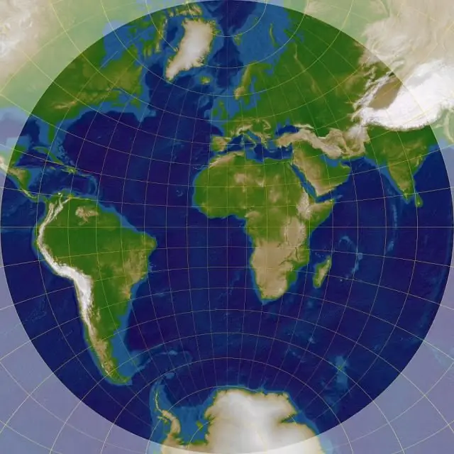 azimuthal projection