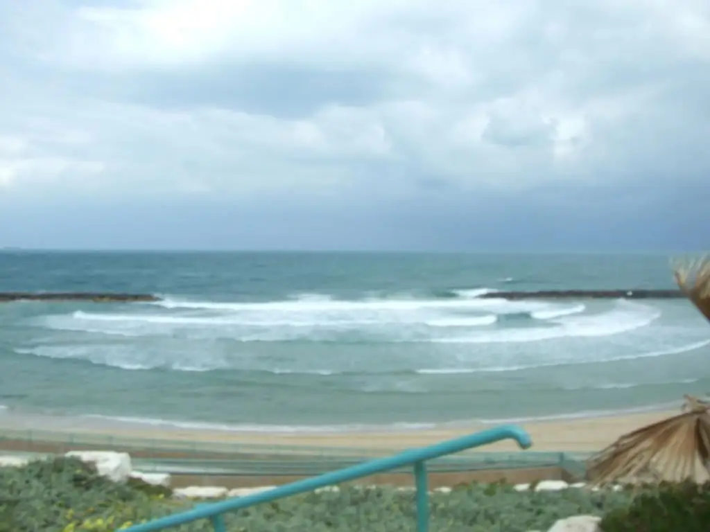 Diffraction des vagues de la mer