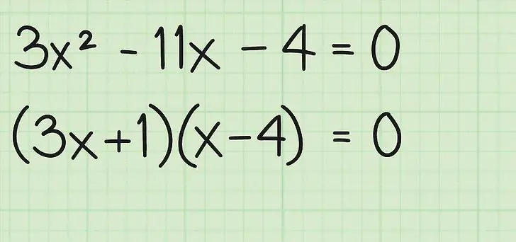 Factoring exempel