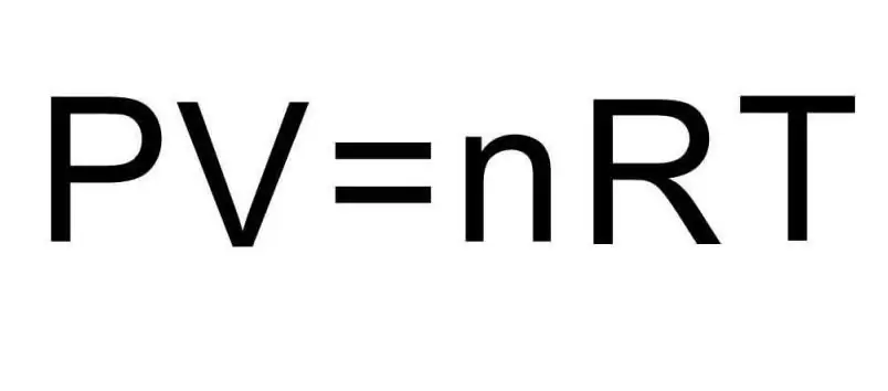 Clapeyron-Mendeleev yhtälö