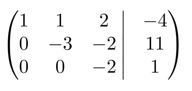 porrastettu matriisi