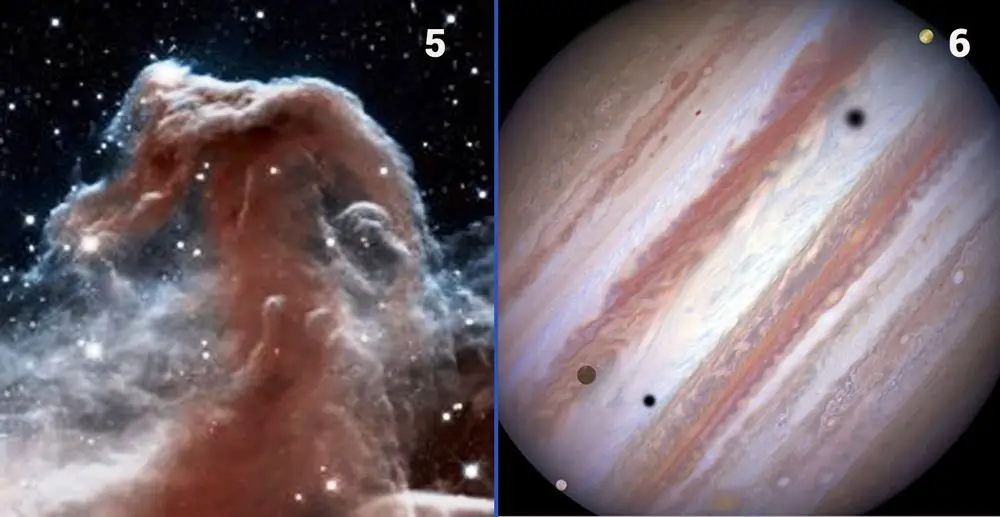 Koňská hlava a Jupiter